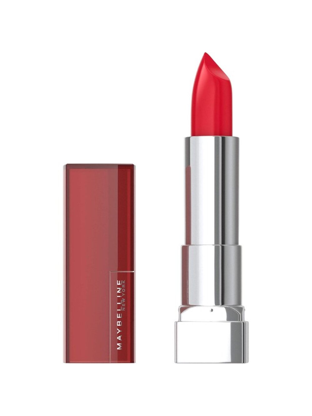 Maybelline 630 RED REVOLUTION Sensational Mattes Cream Finish Hydrating Lipstick